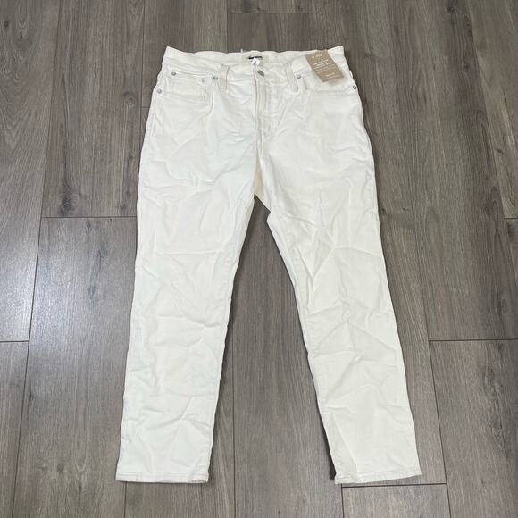 Madewell Mid Rise Perfect Vintage Tapered Vintage Canvas Jeans US Women's 30P - Picture 2 of 6